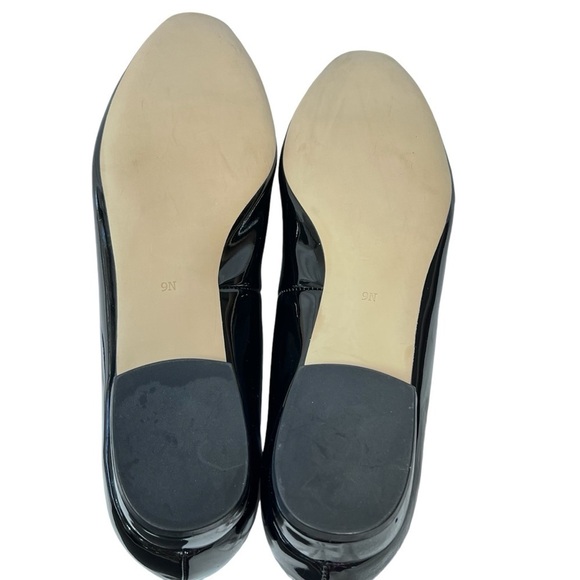 ARRAY Leopard Print Jeweled Cheetah Face Black Patent Loafers Shoes Women's 9N - Picture 11 of 16